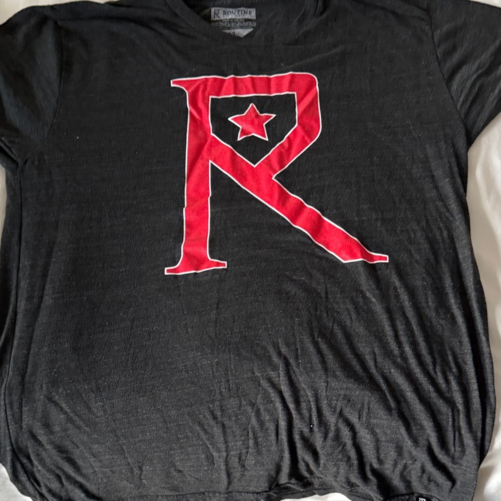 Routine Baseball “R” tshirt
